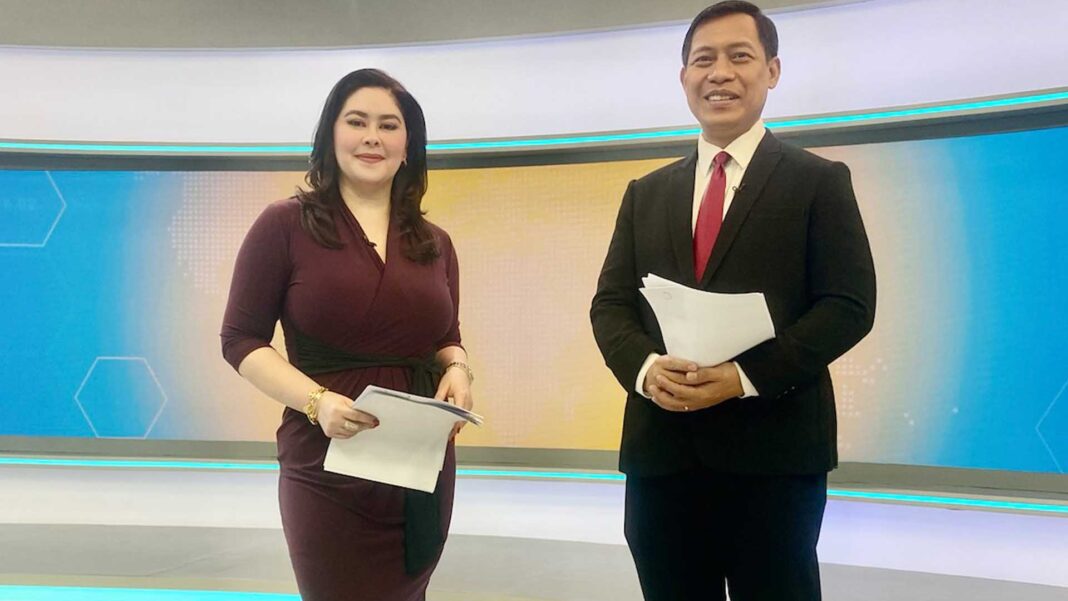 20221113 PAGEONE - Balitanghali anchors Connie Sison and Raffy Tima