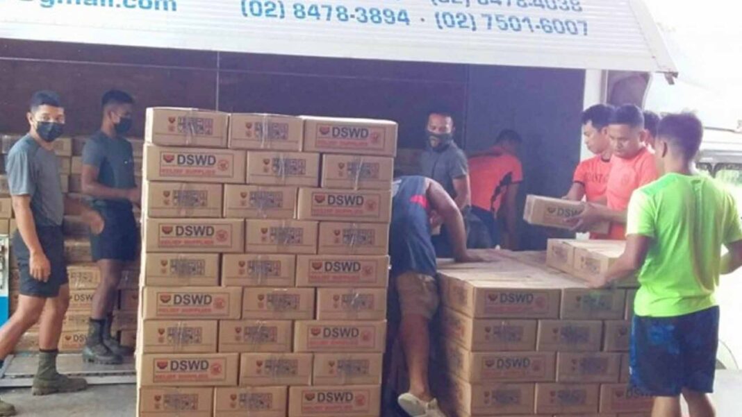 20221123 PAGEONE - DSWD food packs