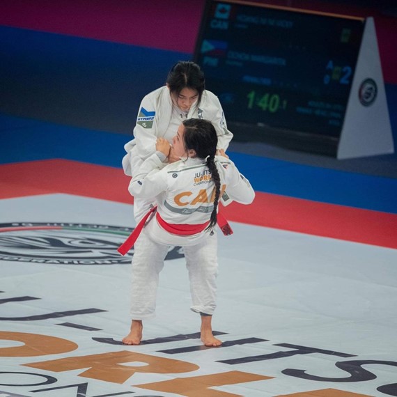 Meggie Ochoa clinches Philippines' second gold in Jiu-Jitsu World  Championship