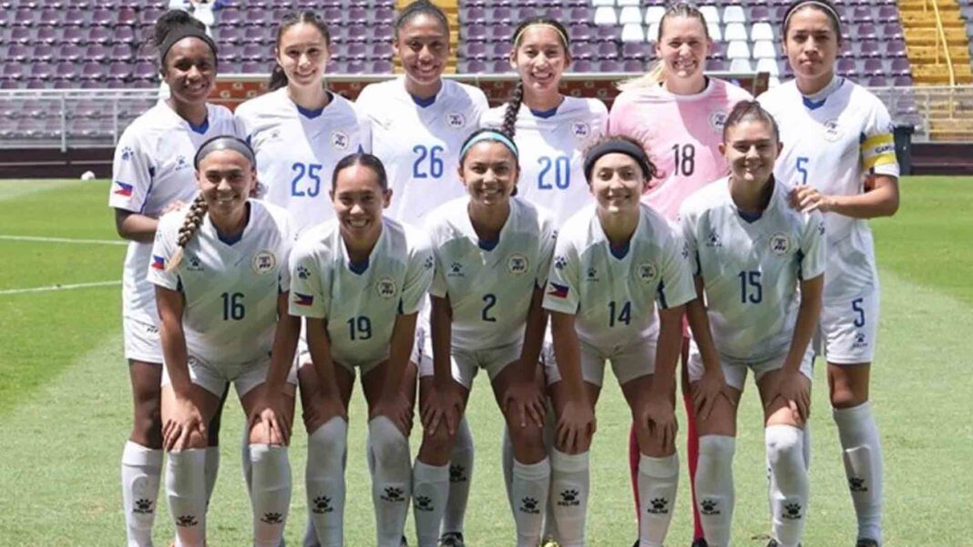 20230102 PAGEONE - Filipinas Philippine Women's Football Team