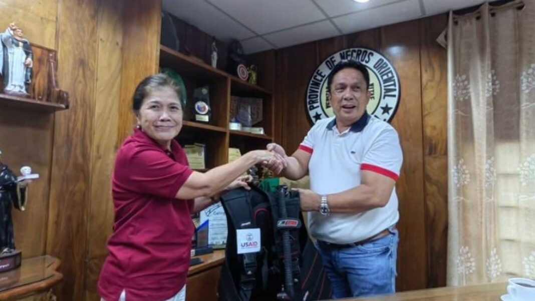 20230205 PAGEONE - Dr Hilconida Calumpong and Roel Degamo