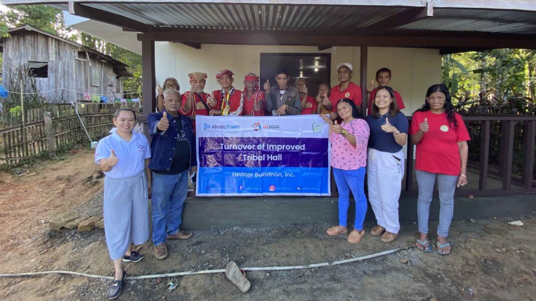 20230206 PAGEONE - Hedcor improves Tribal Halls of IPs in Bukidnon