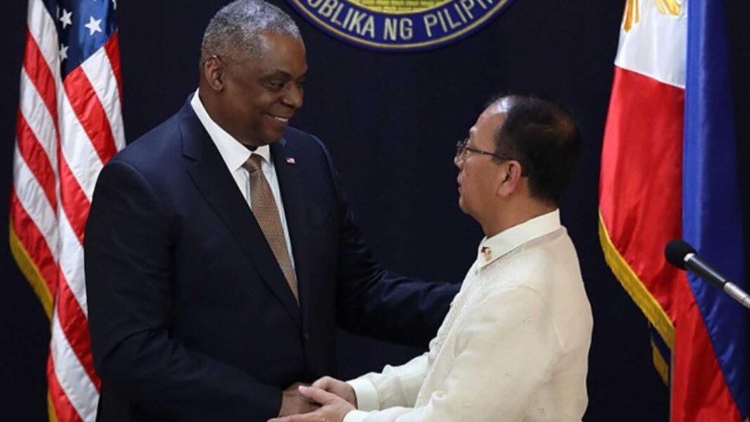 20230206 PAGEONE - Lloyd Austin III and Carlito Galvez Jr