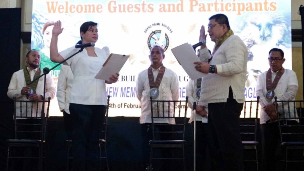 20230226 PAGEONE - Sara Duterte joins Eagles club