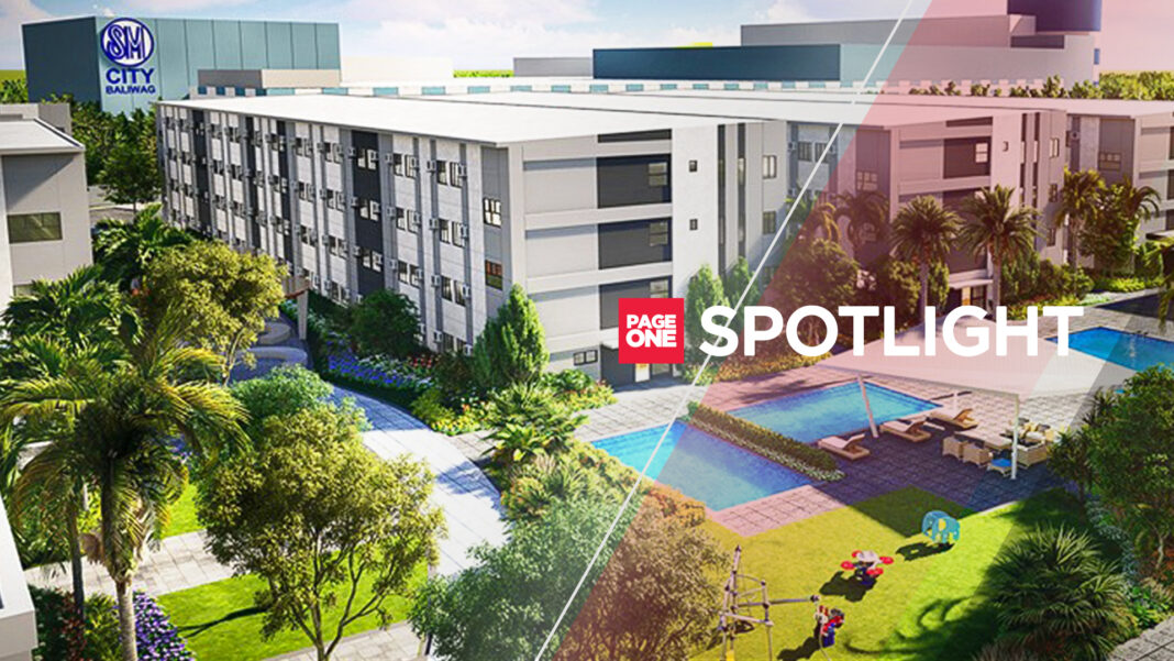 SMDC champions living in a safe and sustainable cosmopolitan lifestyle with its residential spaces Above is the artist perspective of SMDC s Joy Residences in Baliwag Bulacan