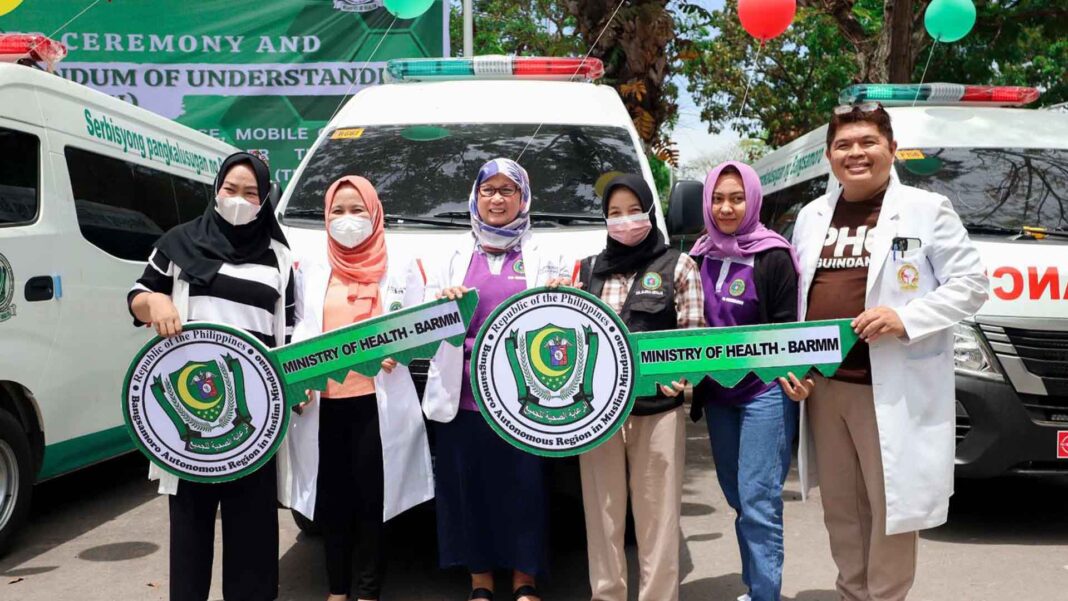 20230306 PAGEONE - BARMM ambulances