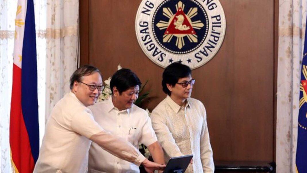 20240124 PAGEONE - PBBM and Benjamin Abalos Jr