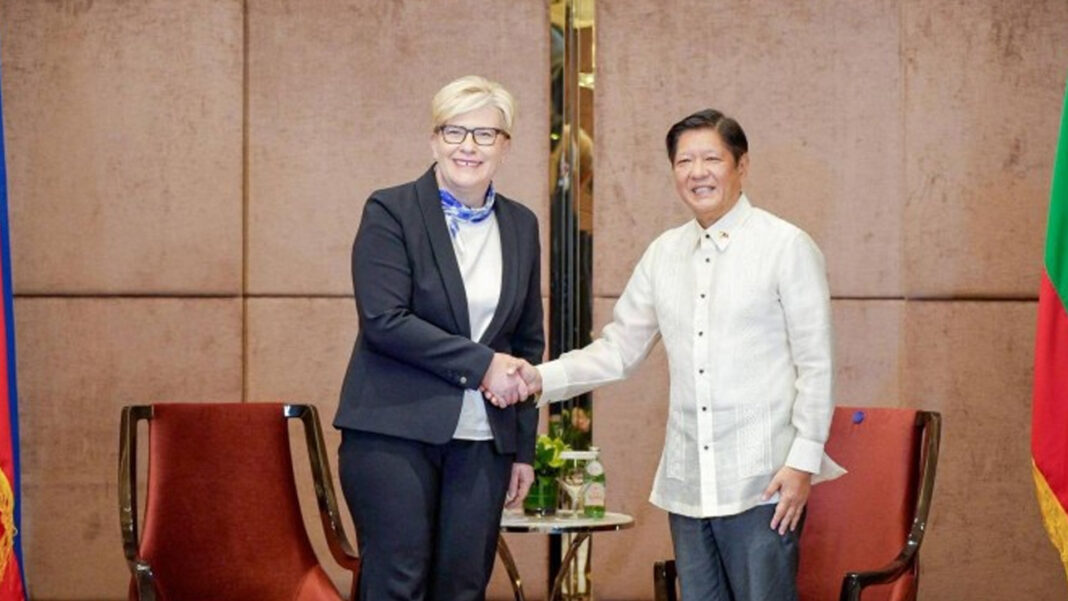 20240602 PAGEONE - Ingrida Šimonyte and PBBM