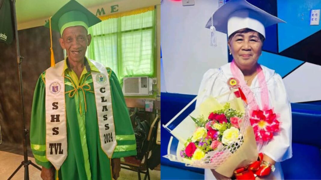 20240603 PAGEONE Elderly Duo Graduates From High School 1